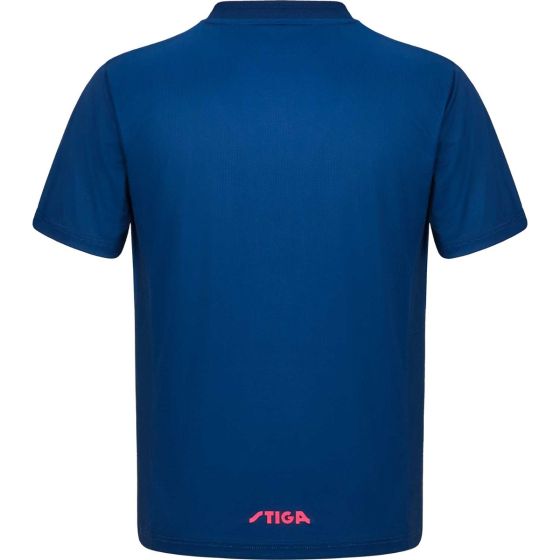 Sportswear - Stiga Shirt Neptune Dark Blue/Pink