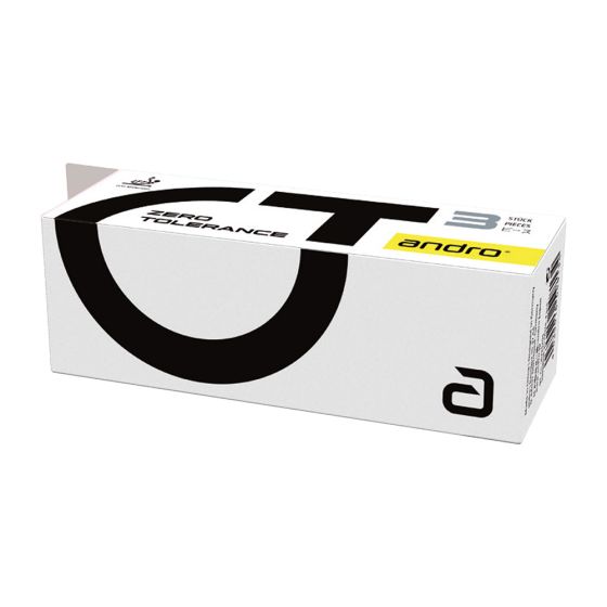 Andro Zero T *** 3 Balls