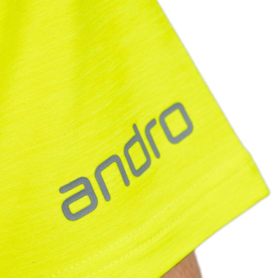 Andro T-Shirt Melange Alpha Neon Yellow