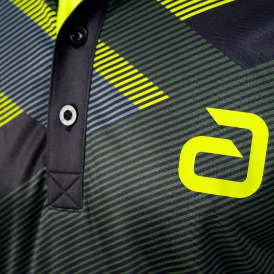 Andro Shirt Ataxa Black/Yellow