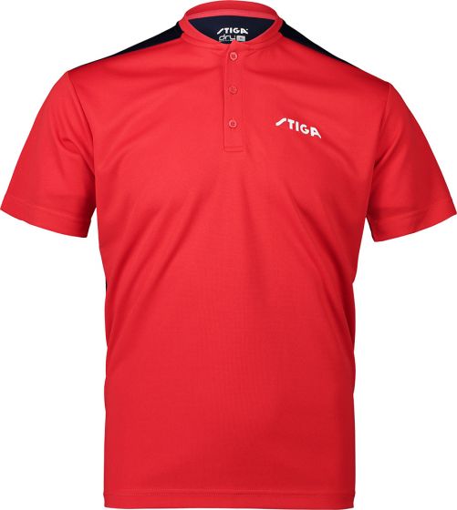 Sportswear - Stiga Shirt Club Red/Navy