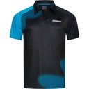 Sportswear - Donic Shirt Caliber Black/Cyan