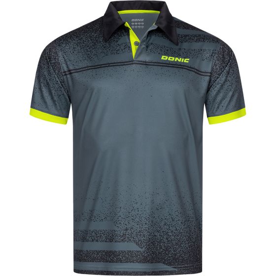 Sportswear - Donic Shirt Rafter Anthracite/Black