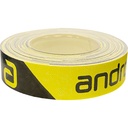Table Tennis Tape - Andro Edge tape black/yellow(5m)