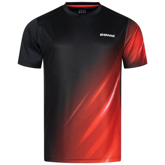 Sportswear - Donic T-Shirt Drop Black/Red