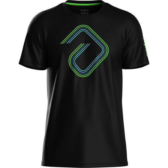 Sportswear - Andro T-Shirt Alpha-T Black/Green