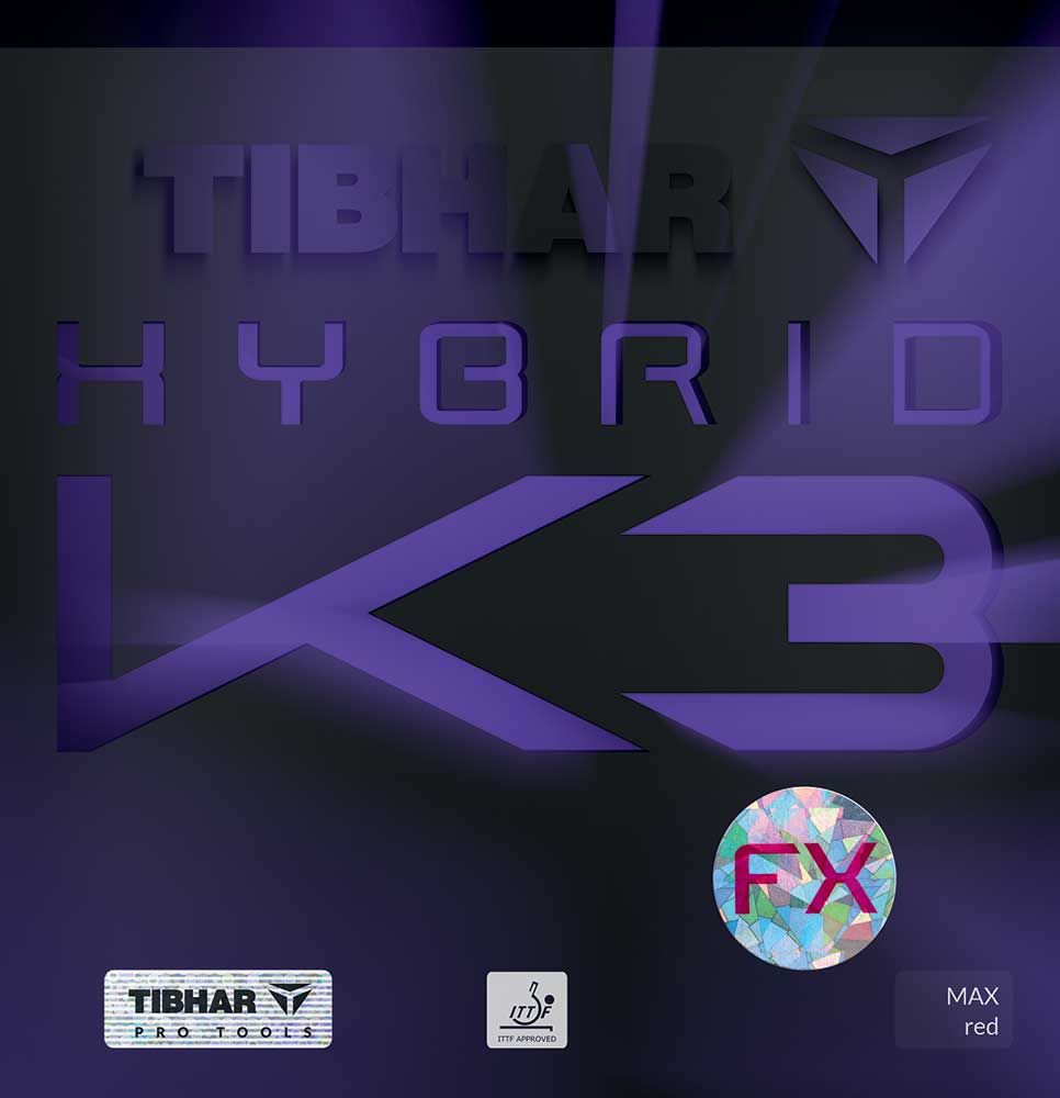 Table Tennis Rubber - Tibhar Hybrid K3 FX