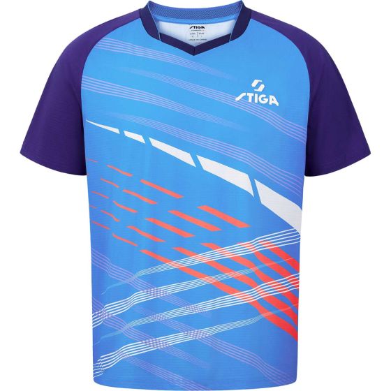 Sportswear - Stiga Shirt Pluton Light Blue/White