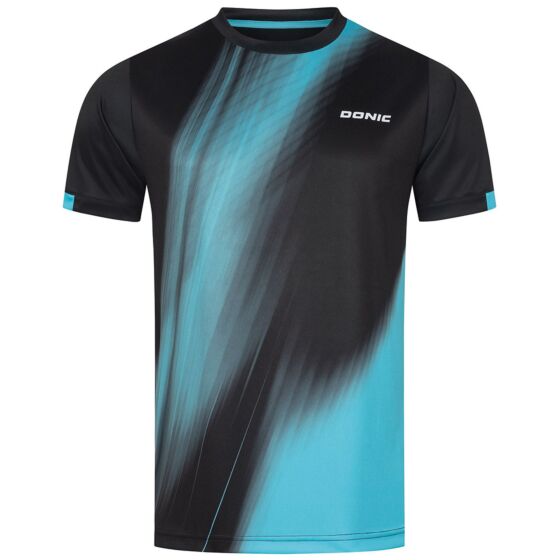 Sportswear - Donic T-Shirt Cream Black/Blue