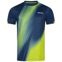 Sportswear - Donic T-Shirt Cream Navy/Lime