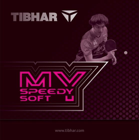 Table Tennis Rubber - Tibhar Speedy Soft MY