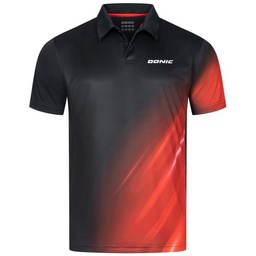 Sportswear - Donic Shirt Flame Black/Red