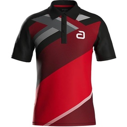 Sportswear - Andro Shirt Ataxa Black/Red