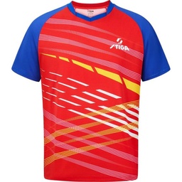 Sportswear - Stiga Shirt Pluton Red/Blue