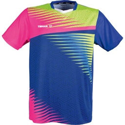 Sportswear - Tibhar TT-Shirt Azur Pink/Yellow/Blue