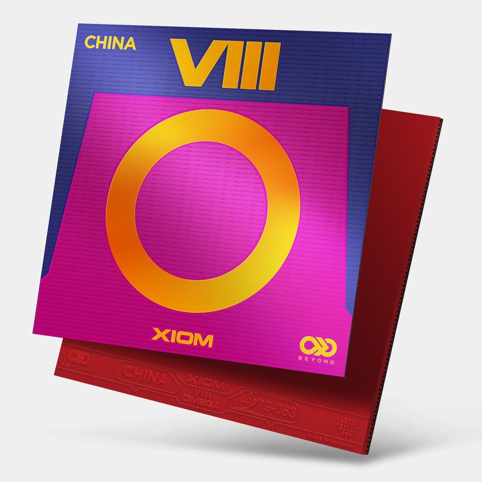 Table Tennis Rubber - Xiom Omega VIII China