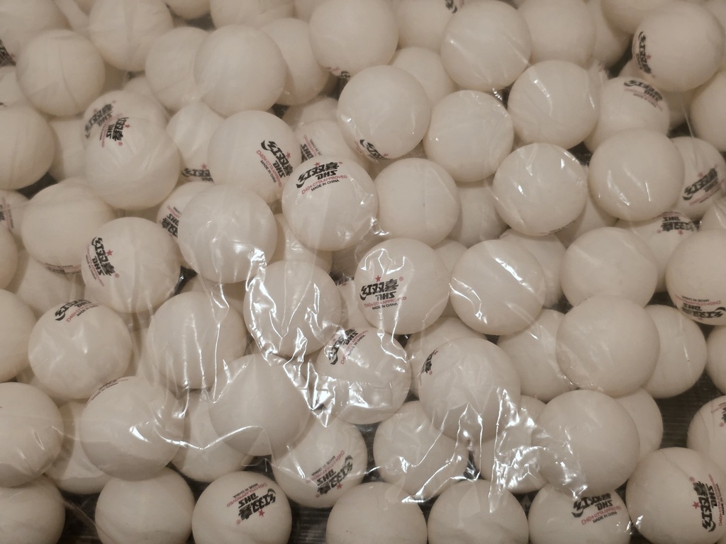 Table Tennis Accessories - DHS 1 Stars Training Ball 120 Pcs Pack