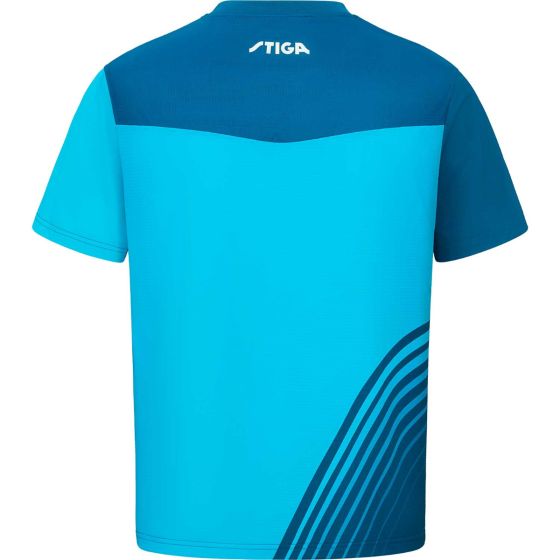 Sportswear - Stiga Shirt Uranus Yellow/Blue