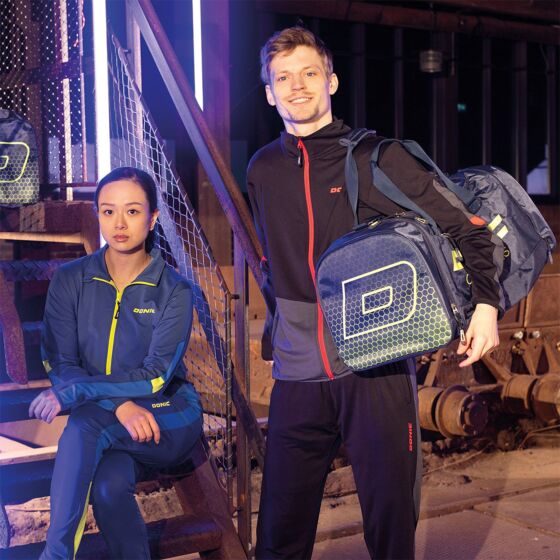 Sportswear - Donic Jacket Trail Navy/Lime