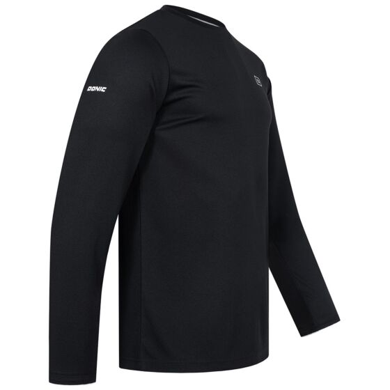 Sportswear - Donic T-Shirt Long Sleeve Black Series