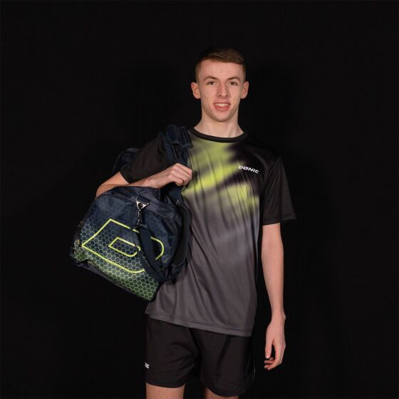 Sportswear - Donic T-Shirt Furious Black/Lime