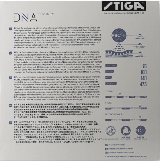 Stiga DNA Platinum M