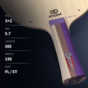 Table Tennis Blade - Xiom Aigis AL 50th