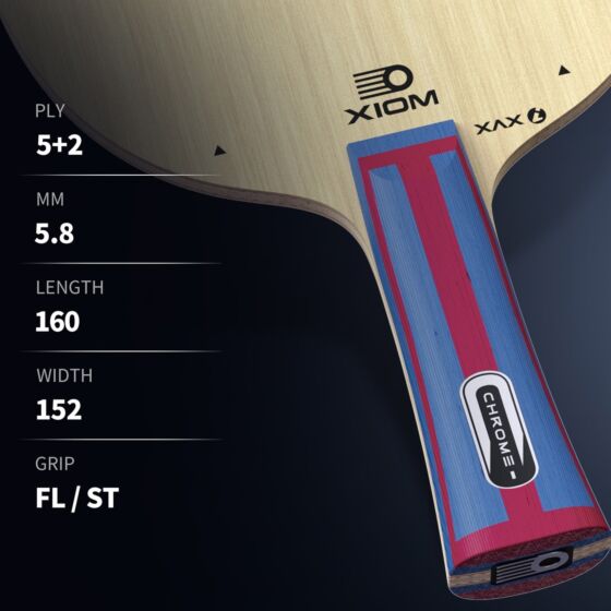 Table Tennis Blade - Xiom Chrome XAXi