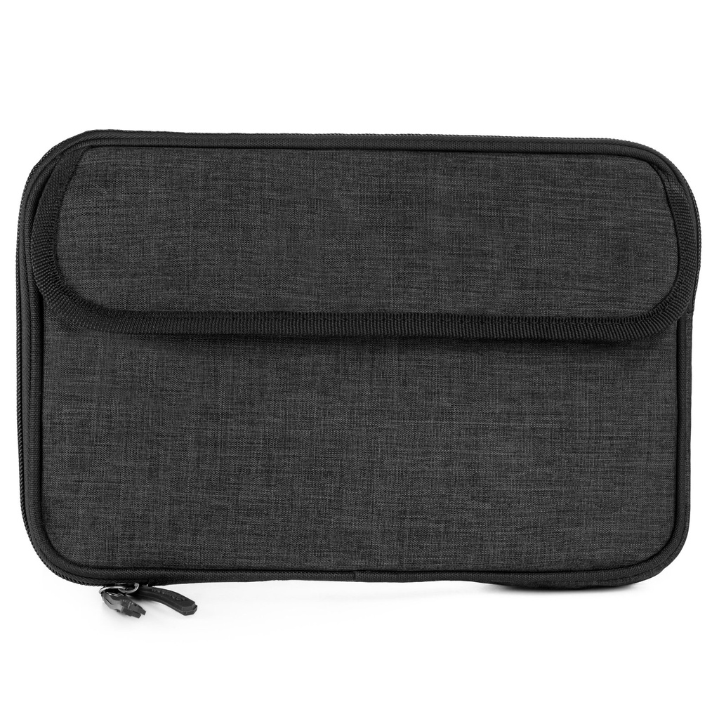 Table Tennis Bat Case - Neottec Double Wallet PRO 2T black/grey 2