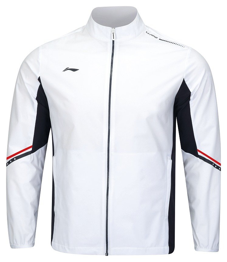 Sportswear - Li-Ning Competition Suit AWBV021-2 white/black 2