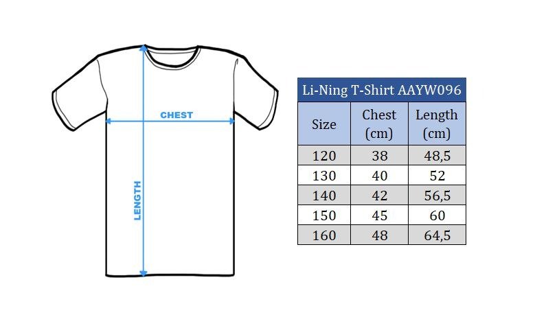 Sportswear - Li-Ning Kid's T-Shirt AAYW096 6