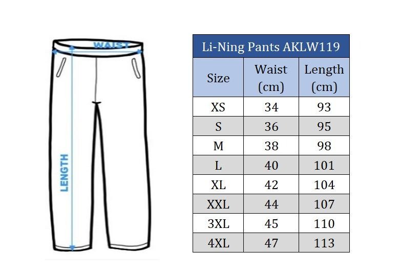 Sportswear - Li-Ning National Pants AKLW119 Black 4