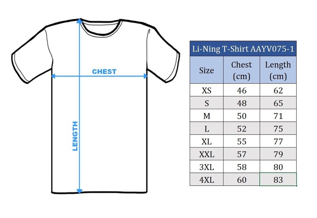 Sportswear - Li-Ning National T-Shirt AAYV075-1 3