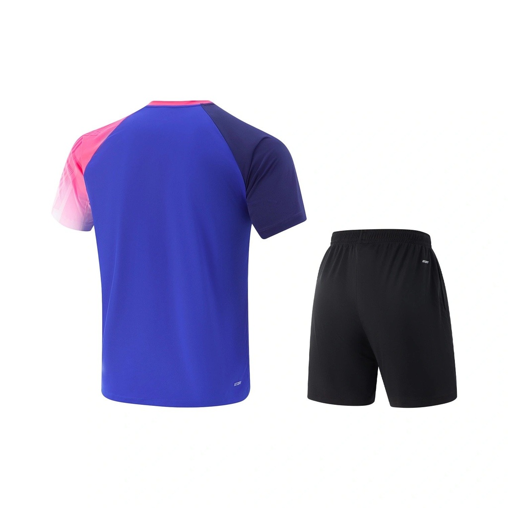 Sportswear - Li-Ning Set Shirt + Shorts AATV069-3 bright blue 2