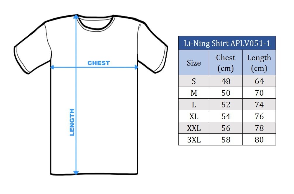 Sportswear - Li-Ning Shirt APLV051-1 blue 3