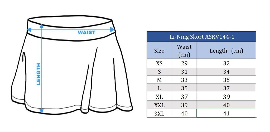 Sportswear - Li-Ning Skort ASKV144-1 black 2