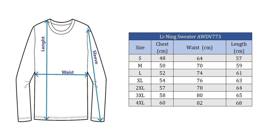 Sportswear - Li-Ning Sweater AWDV773-1 blue 3