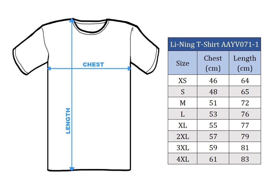 Sportswear - Li-Ning T-Shirt AAYV071-1 blue 3