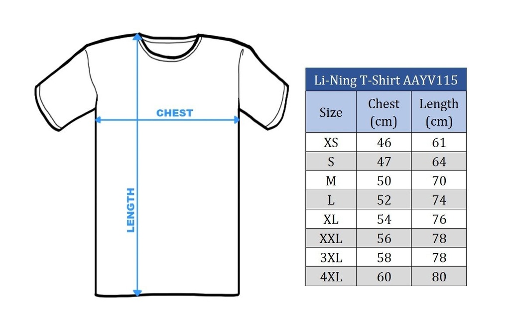 Sportswear - Li-Ning T-Shirt AAYV115-3 light/wax/blue 3