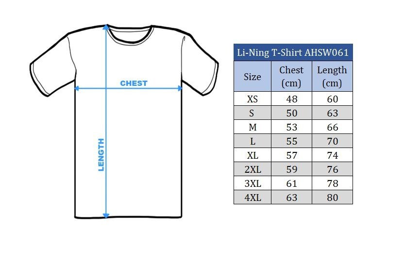 Sportswear - Li-Ning T-Shirt AHSW061 6