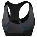 Sportswear - Mizuno Bra Alpha Graphic J2GAA700 black 2