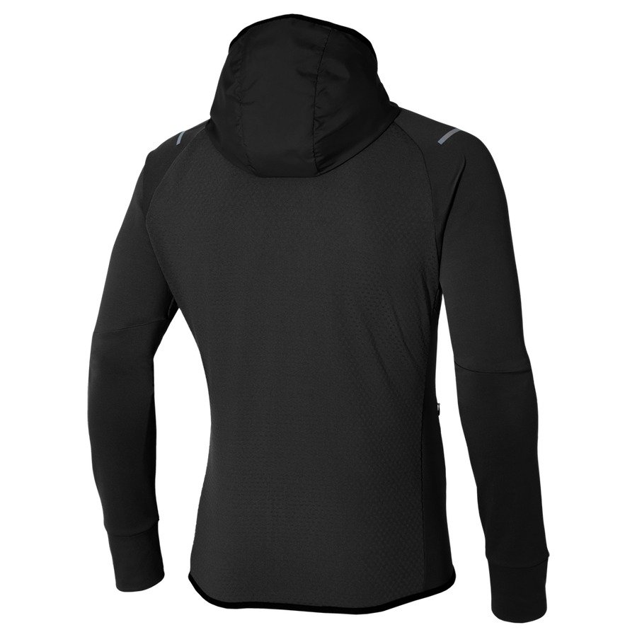 Sportswear - Mizuno Jacket Warmalite Hybrid FZ black 3