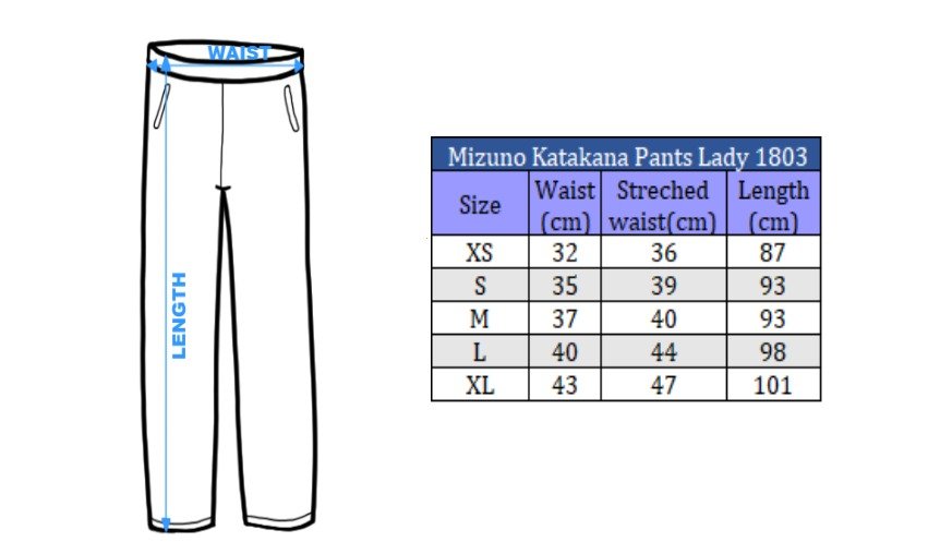 Sportswear - Mizuno Katakana Sweat Pants Lady K2GD1803 black 3