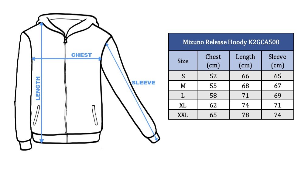 Sportswear - Mizuno Release Hoody K2GCA500 stormy weather 3