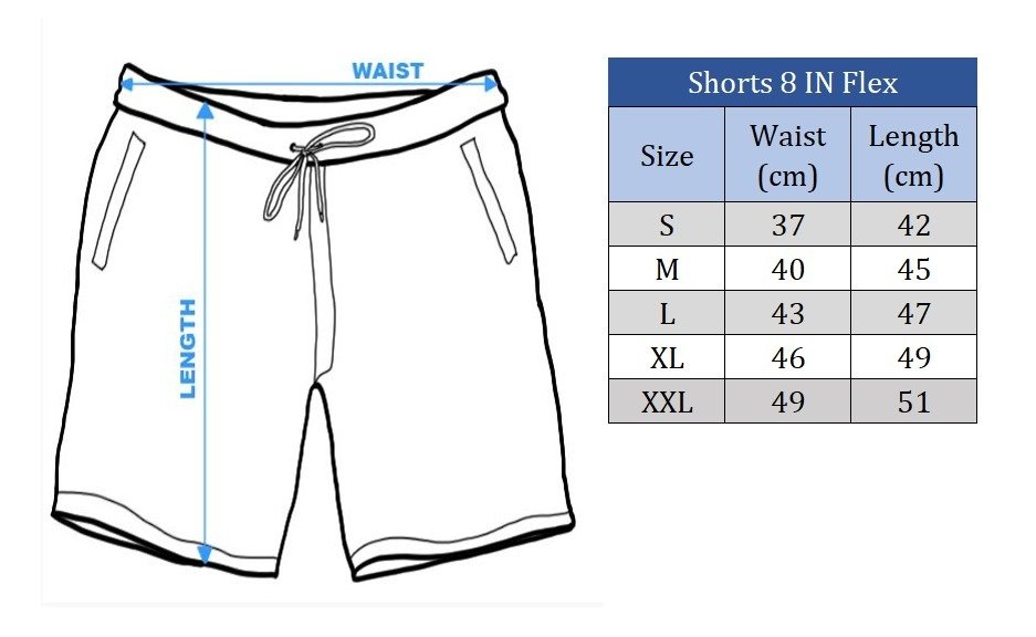 Sportswear - Mizuno Shorts 8 IN Flex 62GB2601 Odyssey Gray 3
