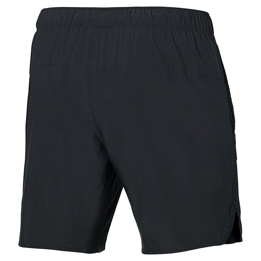 Sportswear - Mizuno Shorts Core 7.5 2IN1 black 2