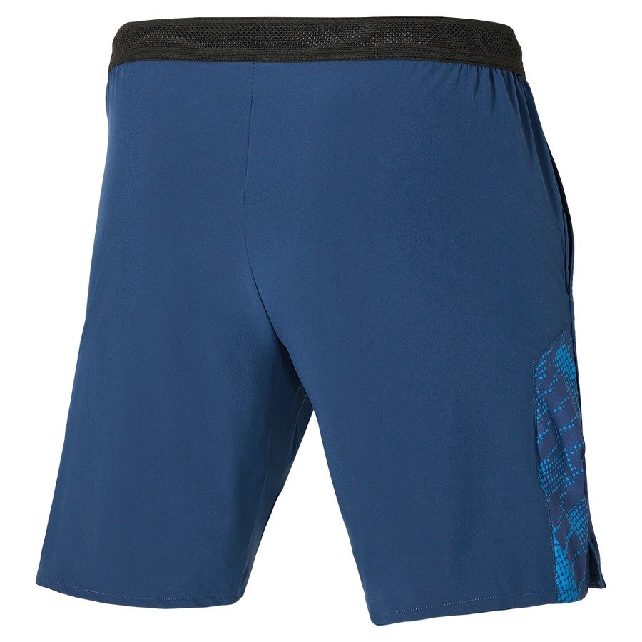 Sportswear - Mizuno Shorts Mug 8 IN Amplify Estate Blue 3