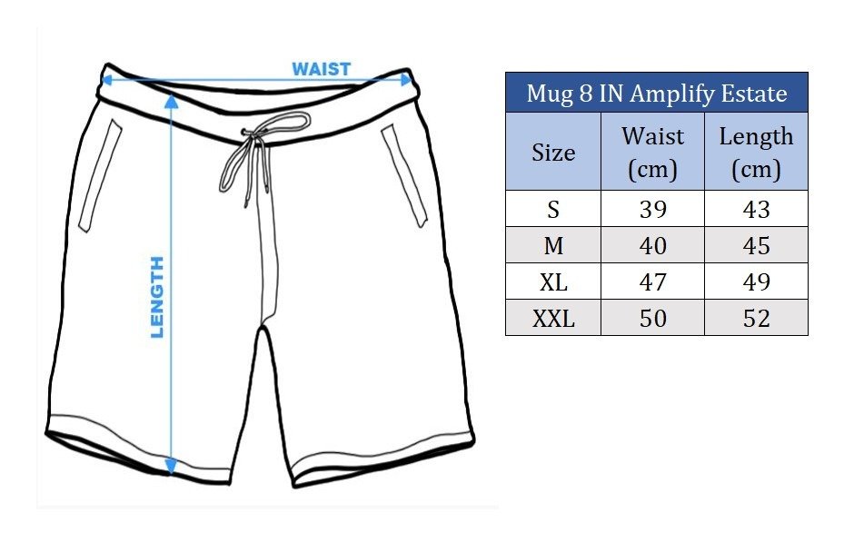 Sportswear - Mizuno Shorts Mug 8 IN Amplify Estate Blue 4