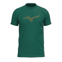 Sportswear - Mizuno T-shirt Athletics RB Tee K2GAB501 evergreen 2