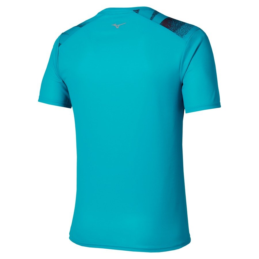 Sportswear - Mizuno T-shirt Core Graphics Capri Breeze 3